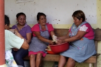 Domindo 13 de ocutbre del 2019. Tuxtla Gutiérrez. Durante los preparativos para la bajada de las Vírgenes de Copoya, cuenta de la Virgen del Rosario