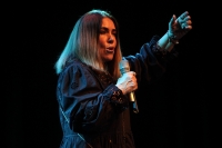 Viernes 7 de junio del 2019. Tuxtla Gutiérrez. Durante el Concierto de Tania Libertad esta noche en el Teatro de la Ciudad.