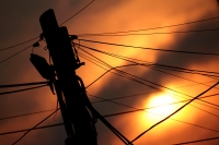 Martes 7 de abril del 2020. Tuxtla Gutiérrez.  La luz solar obsequia sus tonos a las tardes de la ciudad debido a las partículas suspendidas en el aire, mientras que en algunos municipios de Chiapas la temperatura alcanza hasta 40 grados