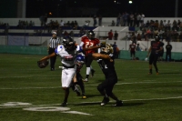 Sábado 5 de agosto del 2017. Tuxtla Gutiérrez. La selección de la ACHFA contra USA Stars en la primera edición del Chiapas Bowl se realiza esta noche en el estadio Samuel León Brindis.
