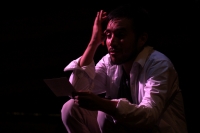 Viernes 11 de agosto del 2017. Tuxtla Gutiérrez. La Gira Regional de Teatro Sur 2017 cierra con la obra Curriculum Viate. Instrucciones Para Amar de la Compañía síndrome Belacqua de Yucatan esta noche en el Centro Cultural Jaime Sabines en la capital del 