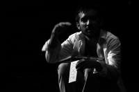 Viernes 11 de agosto del 2017. Tuxtla Gutiérrez. La Gira Regional de Teatro Sur 2017 cierra con la obra Curriculum Viate. Instrucciones Para Amar de la Compañía síndrome Belacqua de Yucatan esta noche en el Centro Cultural Jaime Sabines en la capital del 