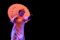 Viernes 29 de marzo del 2019. Tuxtla Gutiérrez. Durante las actividades del Día Internacional del Teatro en el Teatro de la Ciudad Emilio Rabasa