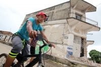 Sábado 9 de septiembre del 2017. Tuxtla Gutiérrez. Las huellas del fuerte temblor se observan en algunos de los edificios públicos y casas de los pueblos chiapanecos.