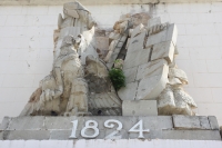 Sábado 9 de septiembre del 2017. Tuxtla Gutiérrez. Las huellas del fuerte temblor se observan en algunos de los edificios públicos y casas de los pueblos chiapanecos.