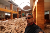 Sábado 9 de septiembre del 2017. Tuxtla Gutiérrez. Las huellas del fuerte temblor se observan en algunos de los edificios públicos y casas de los pueblos chiapanecos.