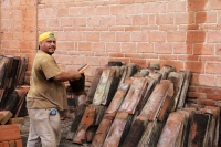 Sábado 9 de septiembre del 2017. Tuxtla Gutiérrez. Las huellas del fuerte temblor se observan en algunos de los edificios públicos y casas de los pueblos chiapanecos.