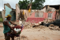 Sábado 9 de septiembre del 2017. Tuxtla Gutiérrez. Las huellas del fuerte temblor se observan en algunos de los edificios públicos y casas de los pueblos chiapanecos.