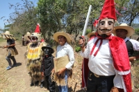 Ocosocuautla de Espinosa. Marzo del 2014. El centro arqueologicol Zoque conocido como Cerro Ombligo o Cuchunotoc es el lugar de encuentro de los pueblos de esta cultura donde realizan las danzas representativas del Cohuina del Tigre, el Tigre y el Monito 