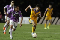 Sábado 28 de noviembre del 2015. Tuxtla Gutiérrez. Aspectos del partido de vuelta entre jaguares de Chiapas y la UANL.