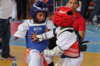Sábado 18 de noviembre del 2017. Tuxtla Gutiérrez. Aspectos del Torneo Estatal de Tae Kwon Do Justicia Para Todos que se lleva a cabo esta mañana en las instalaciones de la Arena Metropolitana Jorge Cuesy