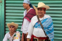 Jueves 7 de junio el 2018. Tuxtla Gutiérrez. Tonguy Etze, Baile de las Espuelas o La Octava de Corpus es una de las danzas tradicionales reconocidas dentro del complejo de festejos de la comunidad de la etnia zoque, en donde los participantes se reúnen 