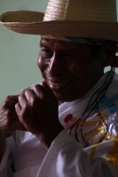 Jueves 22 de junio del 2017. Tuxtla Gutiérrez. La Danza de las Espuelas. El Tonguy Etzé o danza de la octava de Corpus es una de las pocas ocasiones donde se puede observar la vestimenta que usaban las antiguas autoridades indígenas de esta comunidad y qu
