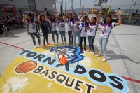 Jueves 26 de julio del 2018. Tuxtla Gutiérrez. El seleccionado de México;  sub 14 Femenil formada por chiapanecas, quienes lograran el campeonato de su categorí­a en el campeón en el Puerto Rico International Shootout de Basquetbol 2018, son recibidas 