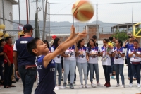 Jueves 26 de julio del 2018. Tuxtla Gutiérrez. El seleccionado de México;  sub 14 Femenil formada por chiapanecas, quienes lograran el campeonato de su categorí­a en el campeón en el Puerto Rico International Shootout de Basquetbol 2018, son recibidas 