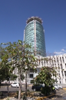 Miércoles 4 de enero. Aspectos de la Torre Chiapas, la cual se ubica en el oriente norte de la ciudad.