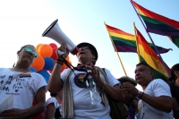 Viernes 28 de junio del 2019. Tuxtla Gutiérrez. Con las banderas de la diversidad, esta tarde se realiza en la ciudad la Marcha del Orgullo LGBTTTi
