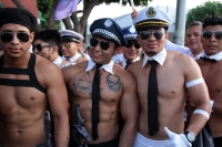 Viernes 28 de junio del 2019. Tuxtla Gutiérrez. Con las banderas de la diversidad, esta tarde se realiza en la ciudad la Marcha del Orgullo LGBTTTi