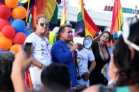 Viernes 28 de junio del 2019. Tuxtla Gutiérrez. Con las banderas de la diversidad, esta tarde se realiza en la ciudad la Marcha del Orgullo LGBTTTi