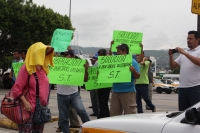 Viernes 30 de junio del 2017. Tuxtla Gutiérrez. Continúan las protestas de los transportistas instalados en la plaza central de Tuxtla Gutiérrez.