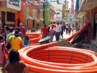 Martes 8 de noviembre. Atraso en las obras del Centro.