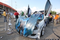 Aspecto del encuentro de Tuning Car 2011 que se llevo este fin de semana en la ciduad de Tuxtla Gutiérrez.