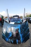 Aspecto del encuentro de Tuning Car 2011 que se llevo este fin de semana en la ciduad de Tuxtla Gutiérrez.