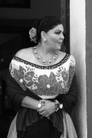 Martes 16 de enero del 2018. Chiapa de Corzo. La ofrenda de San Sebastián. Vestidos a la usanza de los indí­genas de la depresión central de Chiapas, las familias llevan frutas y alimentos por las calles de esta población para ofrecer a San Sebastián.