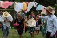 Sábado 7 de septiembre del 2019. San Fernando. Los ritos costumbristas que se realizan en la zona boscosa del Tzimbac durante los preparativos de los festejos de la Virgen del Rosario en la comunidad que los pobladores llamaron Cabeza de Agua o Tzonoapan
