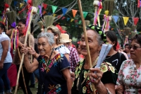 Sábado 7 de septiembre del 2019. San Fernando. Los ritos costumbristas que se realizan en la zona boscosa del Tzimbac durante los preparativos de los festejos de la Virgen del Rosario en la comunidad que los pobladores llamaron Cabeza de Agua o Tzonoapan