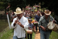 Sábado 7 de septiembre del 2019. San Fernando. Los ritos costumbristas que se realizan en la zona boscosa del Tzimbac durante los preparativos de los festejos de la Virgen del Rosario en la comunidad que los pobladores llamaron Cabeza de Agua o Tzonoapan
