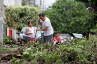Sábado 24 de junio del 2016. Tuxtla Gutiérrez. Un día después de la lluvia.