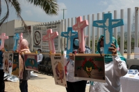 MIércoles 2 de septiembre del 2020. Tuxtla Gutiérrez. Trabajadores de los Hospitales Públicos de Chiapas protestan por el fallecimiento de doctores y enfermeras por la falta de insumos de protección sanitaria durante la pandemia del Covid-19