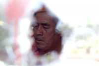 Viernes 8 de febrero del 2019. Tuxtla Gutiérrez. Los vidrios rotos del Congreso de Chiapas después de la visita de los normalistas esta madrugada
