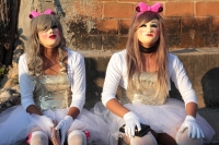 Lunes 22 de enero del 2018. Suchiapa. La danza de La Viejada se ha ido transformando durante los últimos años pero aún es posible observar a los personajes tradicionales vestidos a la usanza indí­gena y con máscaras de cuero crudo durante las festivid