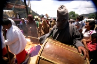 Especial / Viernes Santo en San Cristóbal / Habitantes del Barrio de Mexicanos y  en la comunidad San Felipe Ecatepec en la ciudad de San Cristóbal de las Casas realizan las representaciones tradicionales de Cristo en la Cruz, esta tarde en la zona altos 