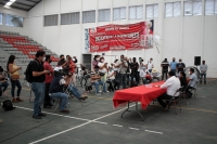 Miércoles 12 de agosto del 2020. Tuxtla Gutiérrez. Los líderes de la Sección VII y 40 del magisterio y de la Sección 50 de Salud en conferencia de prensa fijan postura de protesta ante las políticas laborales en Chiapas