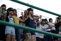 Domingo 1 de diciembre dl 2019. Tuxtla Gutiérrez. Durante el Cacerolazo Latinoamericano En  Tuxtla que grupos feministas realizan esta tarde en la ciudad.