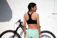 Sábado 8 de junio el 23019. Tuxtla Gutiérrez. Durante el #WordNakedBikeRide esta tarde en #Tuxtla los ciclistas me manifiestan en las principales avenidas.