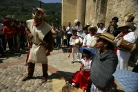 Especial domingo 14 de febrero. Las fiestas del Carnaval de los indígenas Zoques de de la depresión central de Chiapas, se realiza con algarabía y danzas tradicionales como sucede este día en la comunidad Copainala donde se lleva a cabo la Danza del Weya-
