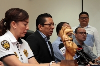 Viernes 22 de marzo del 2019. Tuxtla Gutiérrez. Jorge Luis Llaven Abarca, Fiscal General de Chiapas habla sobre el desalojo del predio invadido en Berriozábal en esta mañana
