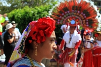 Sábado 2 de febrero del 2018. Tuxtla Gutiérrez. Los bailes de la Virgen de Candelaria son realizados este medio día por los miembros de la comunidad Zoque en la Parroquia de Copoya