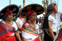 Sábado 2 de febrero del 2018. Tuxtla Gutiérrez. Los bailes de la Virgen de Candelaria son realizados este medio día por los miembros de la comunidad Zoque en la Parroquia de Copoya
