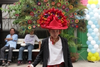 Miércoles 17 de agosto del 2016. Tuxtla Gutiérrez. La comunidad Zoque durante las celebraciones de San Roque y San Jacinto visitan las casas que comparten El Costumbre
