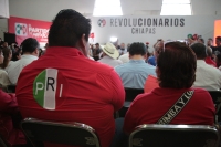 20240301. Tuxtla. Olga Luz Espinosa, aspirante para la gubernatura de Chiapas el PRD, PAN y PRI acompaña a los aspirantes para senadores y diputados