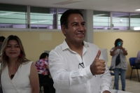 20250601. Tuxtla. Las elecciones del Poder Judicial se realizan esta mañana.