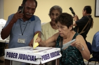 20250601. Tuxtla. Las elecciones del Poder Judicial se realizan esta mañana.