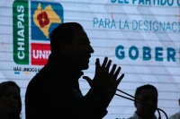 20240310. Tuxtla. Eduardo Ramírez, recibe nombramiento de Chiapas Unido consolidando la coalición de partidos políticos que respaldan la continuidad de la 4T