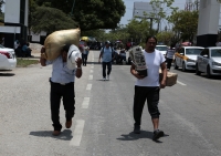 20240604. Tuxtla. Maestro de la CNTE vuelven a bloquear las salidas de la capital del estado de Chiapas