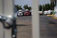 20240523. Tuxtla. Maestros de la CNTE tomas las instalaciones de Pemex en el poniente de la capital del estado de Chiapas